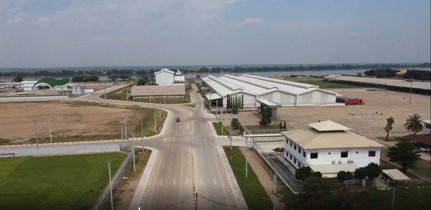 Suvannaphum Dry Port truck gate